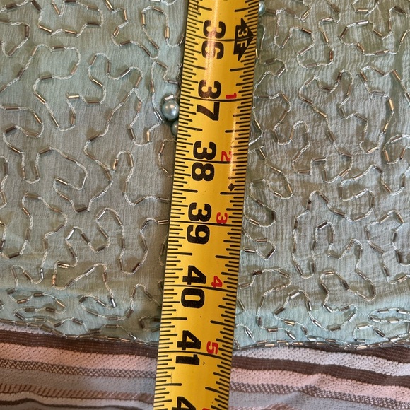 Judith Ann Creations Spectacular  Beaded Dress Size S 100% Silk Vintage NWT - Picture 9 of 11